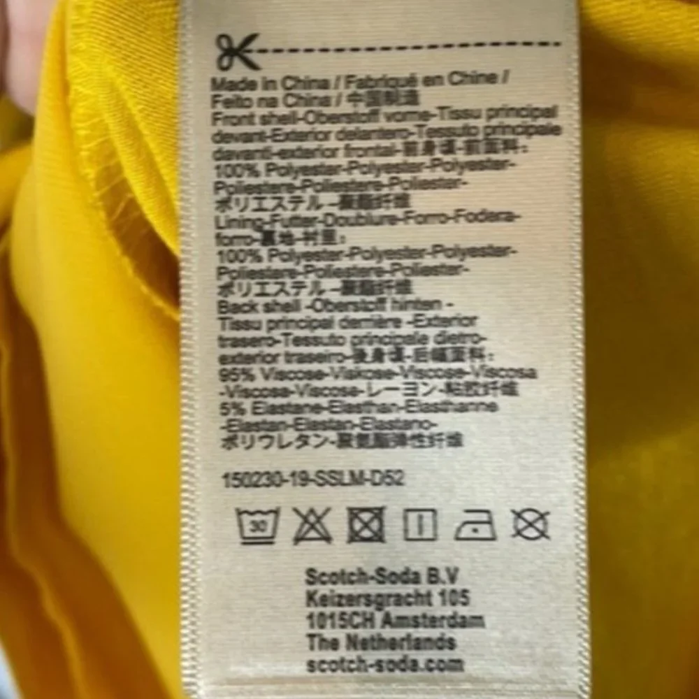 Scotch & Soda Mix Media Racerback Tank Top - Picture 10 of 10